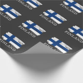 Finnland Geschenkpapier (Ecke)