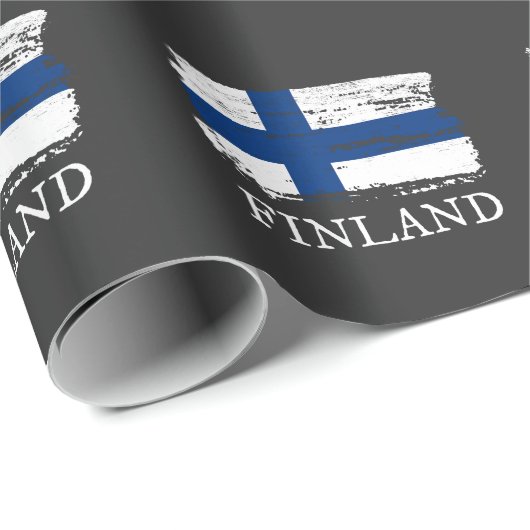 Finnland Geschenkpapier (Rolleneckpunkt)