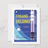 Finnland - Helsinki-Fahrkarte (Vorderseite)