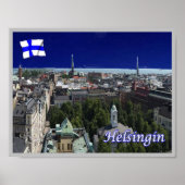 Finnland - Helsinki - Helsingforen - Poster (Vorne)