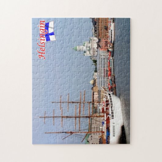 Finnland - Helsinki - Helsingforen - Puzzle (Vertikal)