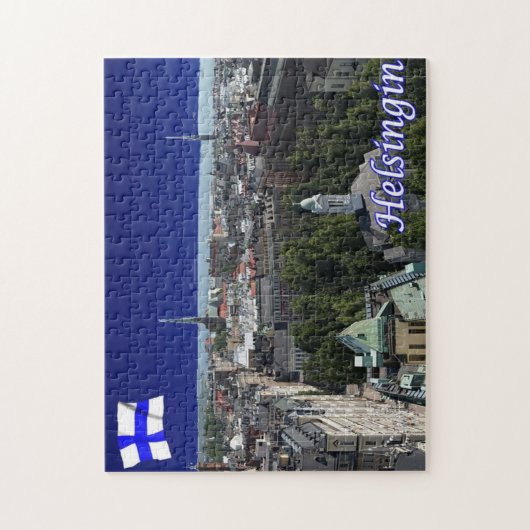 Finnland - Helsinki - Helsingforen - Puzzle (Vertikal)