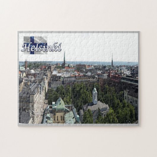 Finnland - Helsinki - Helsingforen - Puzzle (Horizontal)