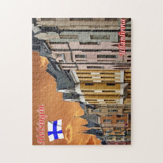 Finnland - Helsinki - Helsingforen - Puzzle (Vertikal)