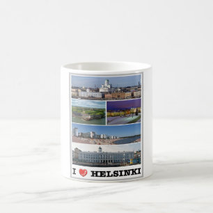 Finnland - Helsinki - Helsingfors - Ich liebe - Kaffeetasse