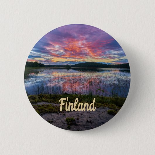 Finnland Helsinki Nordeuropa Button (Vorderseite)