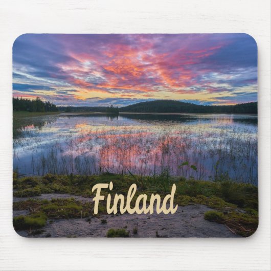 Finnland Helsinki Nordeuropa Mousepad (Vorne)