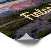 Finnland Helsinki Nordeuropa Poster (Ecke)