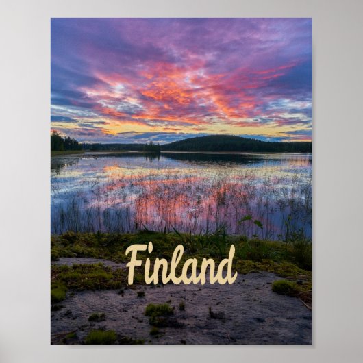 Finnland Helsinki Nordeuropa Poster (Vorne)