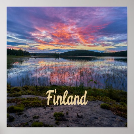 Finnland Helsinki Nordeuropa Poster (Vorne)