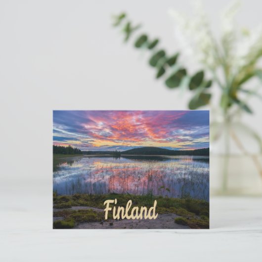 Finnland Helsinki Nordeuropa Postkarte (Stehend Vorderseite)