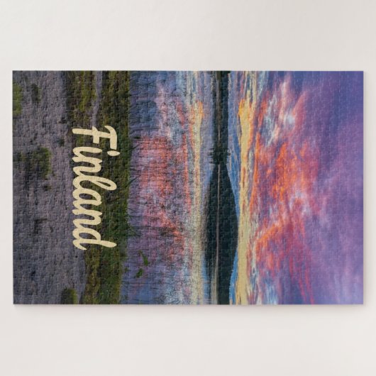 Finnland Helsinki Nordeuropa Puzzle (Horizontal)
