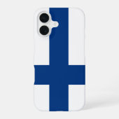 Finnland iPhone 16 Hülle (Rückseite)