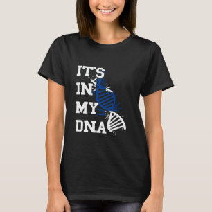 Finnland ist in meiner DNA Molecule Finnische Wurz T-Shirt