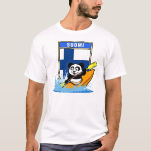 Finnland Kajak Panda T-Shirt