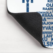 FINNLAND-KARTE mousepad (Ecke)