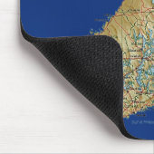 Finnland-Karte Mousepad (Ecke)