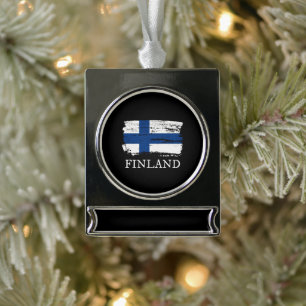Finnland Keramik Ornament