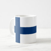 Finnland Keramik Tasse (Vorderseite Links)
