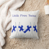 Finnland Kinderzimmer-Kissen für Twins Kissen (Decke)