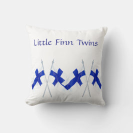 Finnland Kinderzimmer-Kissen für Twins Kissen
