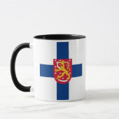 Finnland-Kreuz u. Arm-Tasse Tasse (Links)