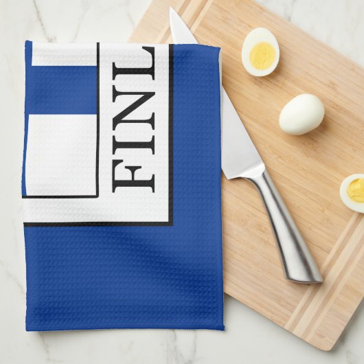 Finnland Küchentuch (Viertel Falte)
