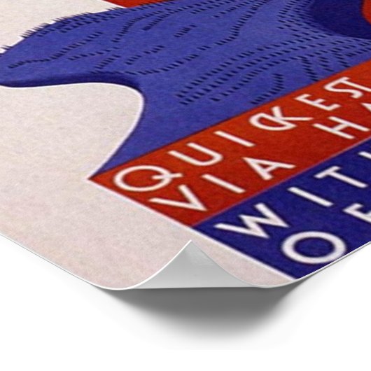 Finnland Land der Seen, Poster (Ecke)