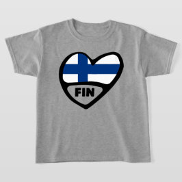 Finnland - Ländercode - Herd, FIN T-Shirt