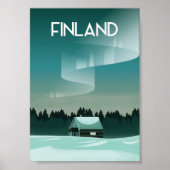 Finnland - Lappland - Winter Poster (Vorne)