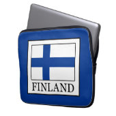 Finnland Laptopschutzhülle (Vorderseite Links)