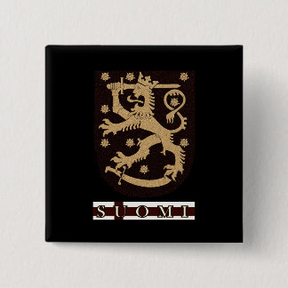 Finnland Lion Button