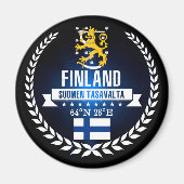 Finnland Magnet (Vorne)