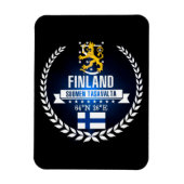 Finnland Magnet (Vertikal)