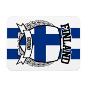 Finnland Magnet (Horizontal)