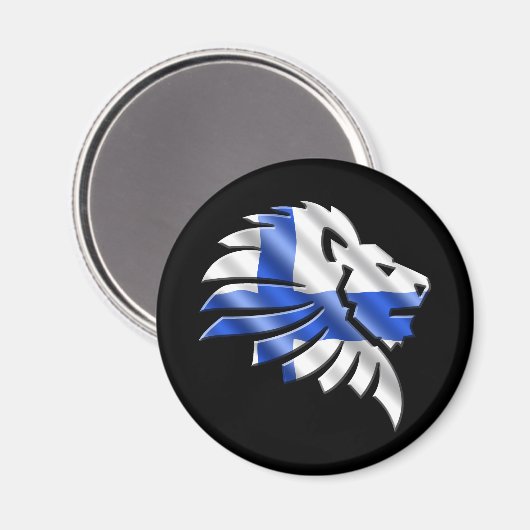 Finnland Magnet (Vorderseite/Rückseite)