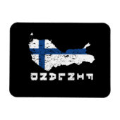 Finnland Magnet (Horizontal)