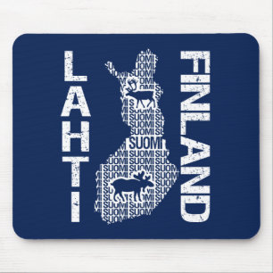 FINNLAND MAP mousepad - Lahti