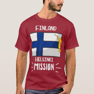 Finnland Mission Helsinki Mormon LDS T-Shirt
