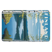 Finnland - Naturdarstellung Magnet (Horizontal)