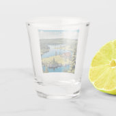 Finnland - Naturdarstellung Schnapsglas (Rückseite)