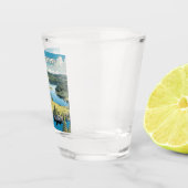 Finnland - Naturdarstellung Schnapsglas (Rechts)