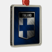 Finnland Ornament Aus Metall (Rechts)