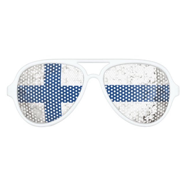 Finnland Partybrille (Vorderseite)
