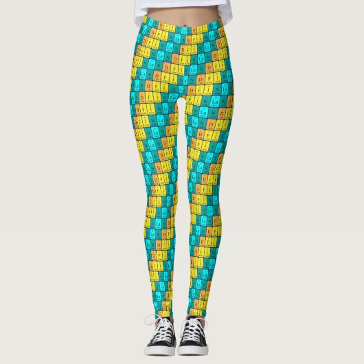 Finnland - Periodische patriotische Leggings 11 (Vorderseite)