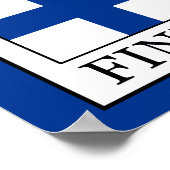 Finnland Poster (Ecke)