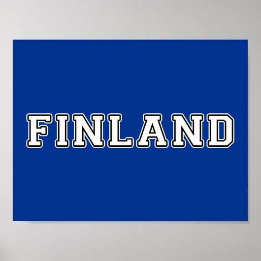 Finnland Poster (Vorne)