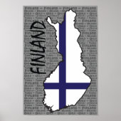 Finnland Poster (Vorne)