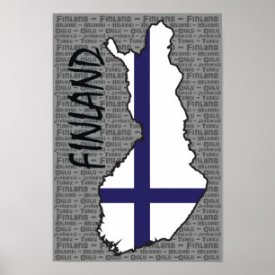 Finnland Poster