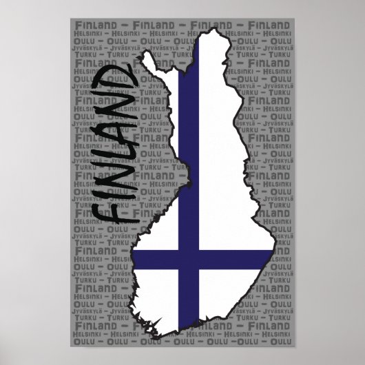 Finnland Poster (Vorne)